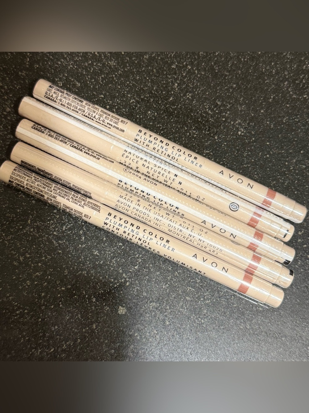 Avon Beyond Color Plumping Lip Liners with Retinol Natural Spice